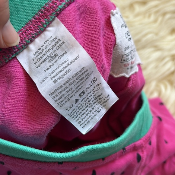 Crewcuts kids girls watermelon pj set - Picture 5 of 5